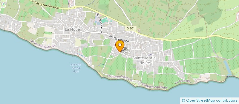 localisation de l'entreprise VEBO  SAINTE-MARIE-DE-RE