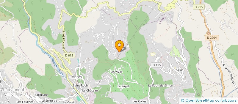 localisation de l'entreprise VEBRIMO  CONTES