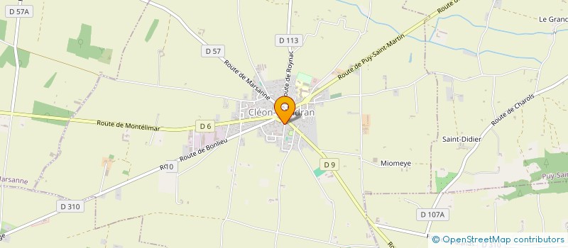 localisation de l'entreprise VEC  ROYNAC