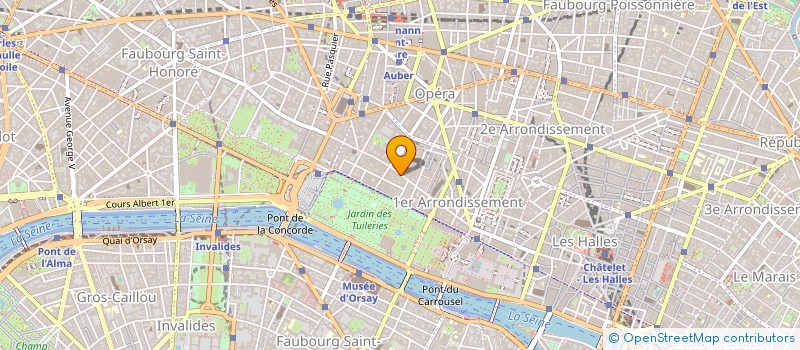 localisation de l'entreprise VEC ORGANISATION à PARIS