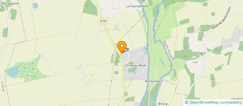 localisation de l'entreprise VECA ELEC à MONTCRESSON