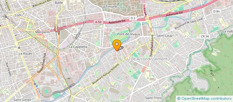 localisation de l'entreprise VECCHIO & CIE à MARSEILLE