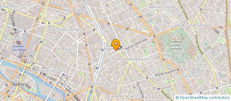 localisation de l'entreprise VECCHIO PARIS  PARIS