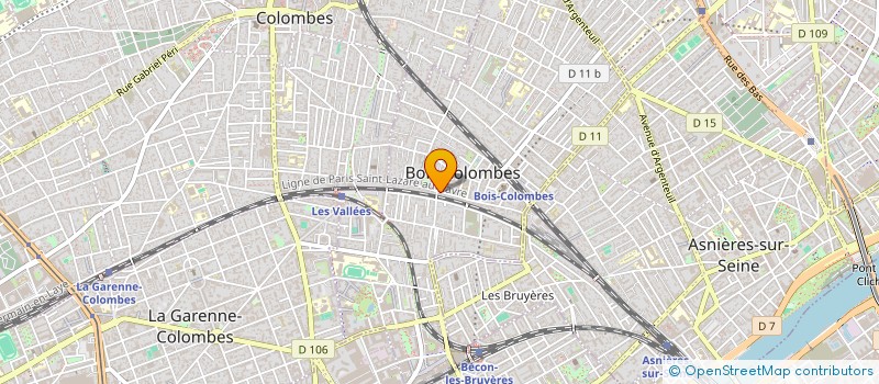 localisation de l'entreprise VECCHIOBOISCO à BOIS-COLOMBES