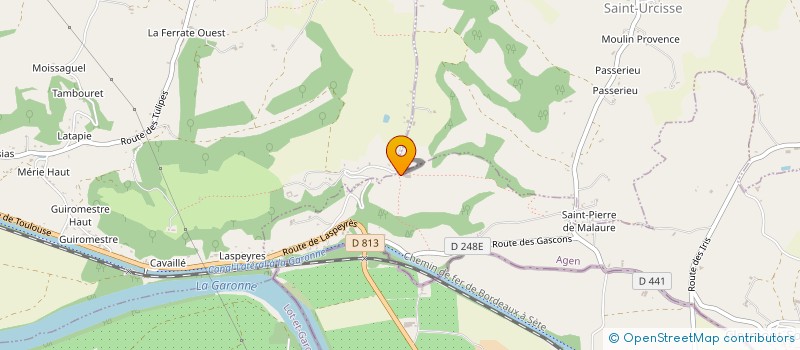 localisation de l'entreprise VECIS  CLERMONT-SOUBIRAN