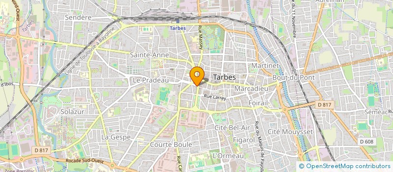 localisation de l'entreprise VECO INTERNATIONAL à TARBES