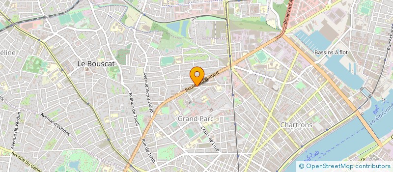 localisation de l'entreprise VECODREY à BORDEAUX
