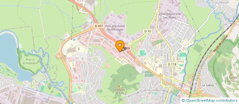 localisation de l'entreprise VECOFROID  VESOUL