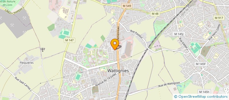 localisation de l'entreprise VECOM FRANCE à WATTIGNIES