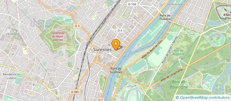 localisation de l'entreprise VECSYS à SURESNES