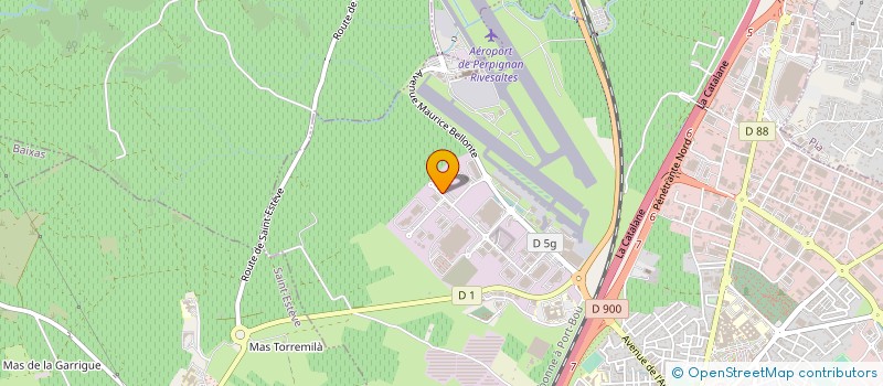 localisation de l'entreprise VECTALIA TRANSPORT URBAIN  PERPIGNAN