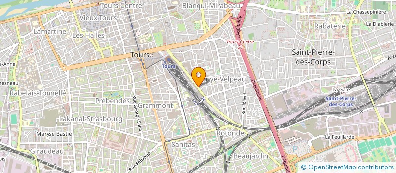 localisation de l'entreprise VECTEUR à TOURS