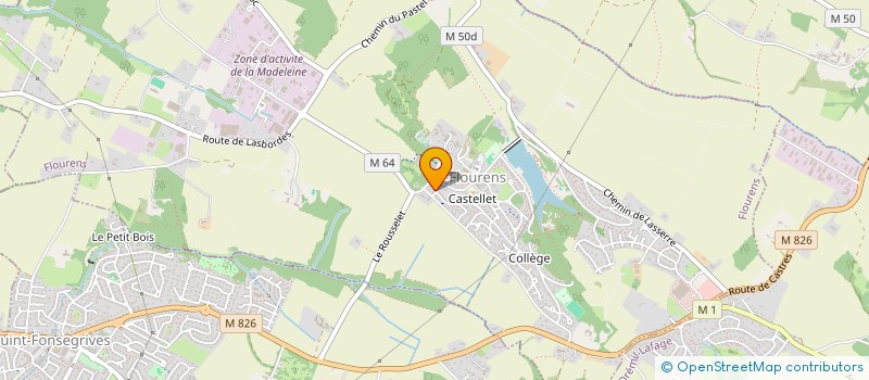 localisation de l'entreprise VECTEUR  FLOURENS