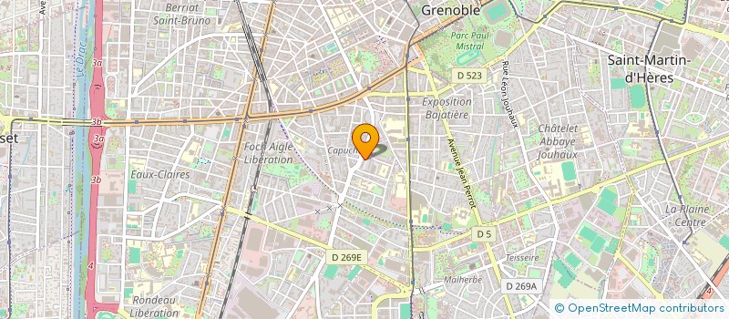 localisation de l'entreprise VECTEUR ACTIVITES à GRENOBLE