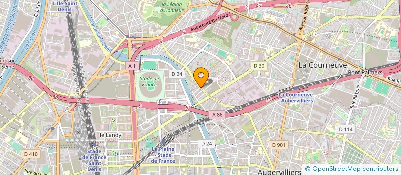 localisation de l'entreprise VECTEUR ECO  SAINT-DENIS