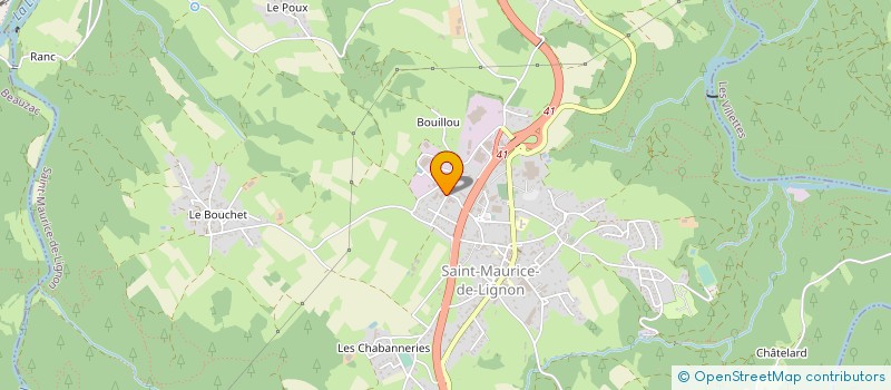 localisation de l'entreprise VECTEUR ENERGY  SAINT-MAURICE-DE-LIGNON