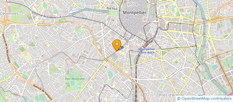 localisation de l'entreprise VECTEUR SUD-MEDITERRANEE à MONTPELLIER