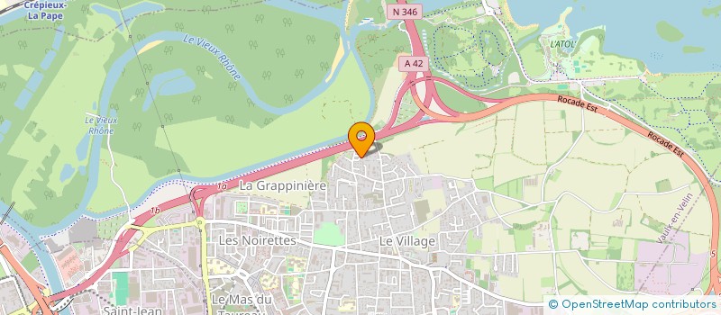 localisation de l'entreprise VECTEUR'TRANS  VAULX-EN-VELIN