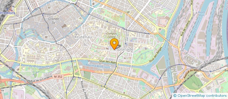localisation de l'entreprise VECTEURS COMMUNICATION à STRASBOURG