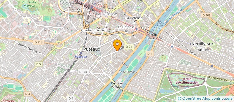 localisation de l'entreprise VECTEURS SANTE à PUTEAUX