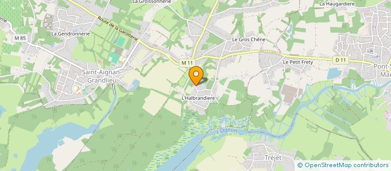 localisation de l'entreprise VECTIO à SAINT-AIGNAN-GRANDLIEU