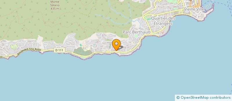 localisation de l'entreprise VECTOR à AJACCIO