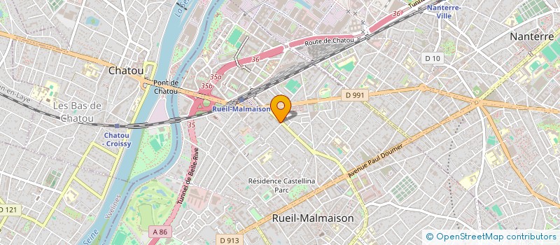 localisation de l'entreprise VECTOR CROISSANCE à RUEIL-MALMAISON