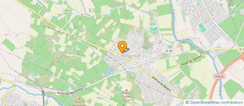 localisation de l'entreprise VECTORIELLE PRO TECH  MARAUSSAN