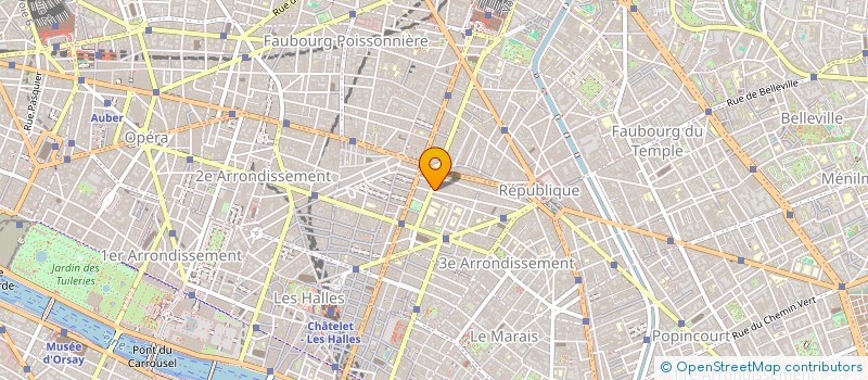 localisation de l'entreprise VECTRAL  PARIS