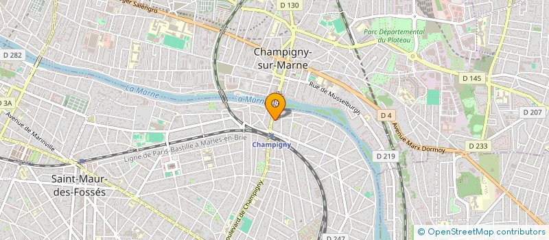 localisation de l'entreprise VECTRAS à SAINT-MAUR-DES-FOSSES