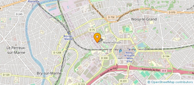 localisation de l'entreprise VECTUEL à BRY-SUR-MARNE