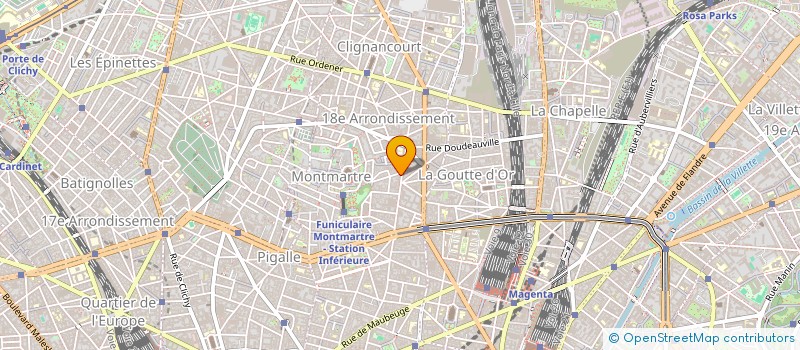localisation de l'entreprise VED ASSOC INTERACT SPECTACLE à PARIS