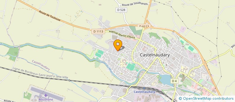 localisation de l'entreprise VED GRIFFOUL  CASTELNAUDARY