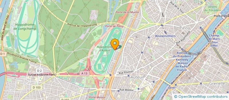 localisation de l'entreprise VEDA  PARIS