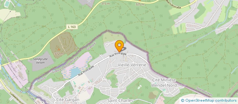 localisation de l'entreprise VEDA VITAL à PETITE-ROSSELLE