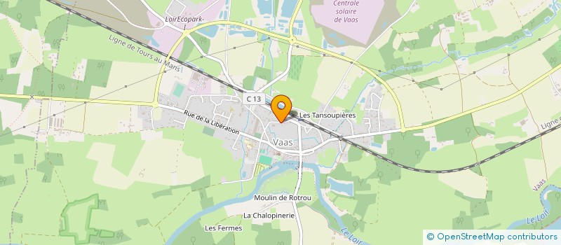 localisation de l'entreprise VEDACENSIS à VAAS