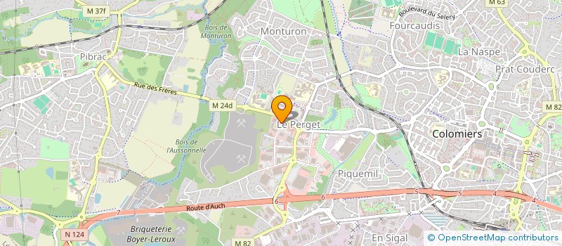 localisation de l'entreprise VEDADO à COLOMIERS