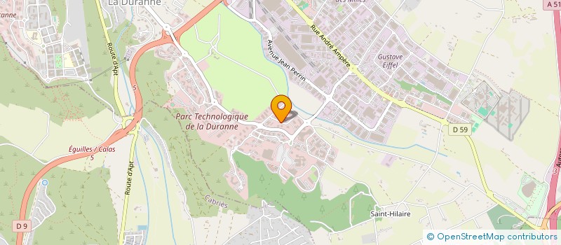 localisation de l'entreprise VEDALIS à AIX-EN-PROVENCE