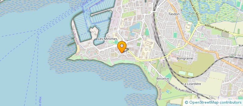 localisation de l'entreprise VEDANA à LA ROCHELLE