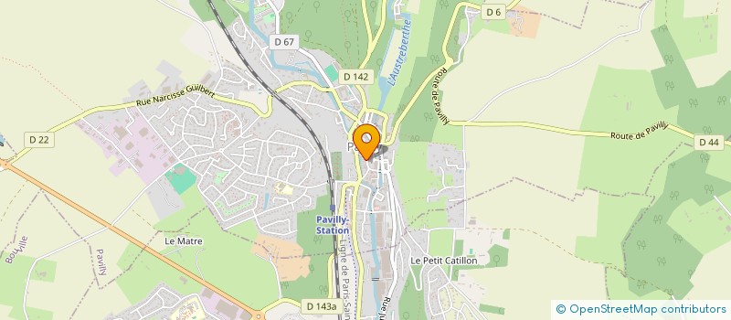 localisation de l'entreprise VEDANA à PAVILLY
