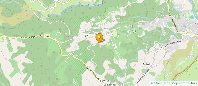 localisation de l'entreprise VEDANA'TUR  LABLACHERE