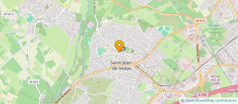 localisation de l'entreprise VEDASPORT CONNECT  SAINT-JEAN-DE-VEDAS