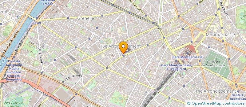 localisation de l'entreprise VEDEDITION à PARIS