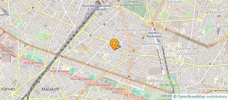 localisation de l'entreprise VEDEGE  PARIS