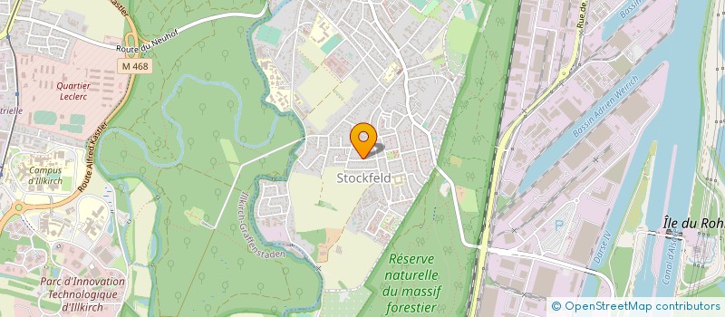 localisation de l'entreprise VEDEMA à STRASBOURG