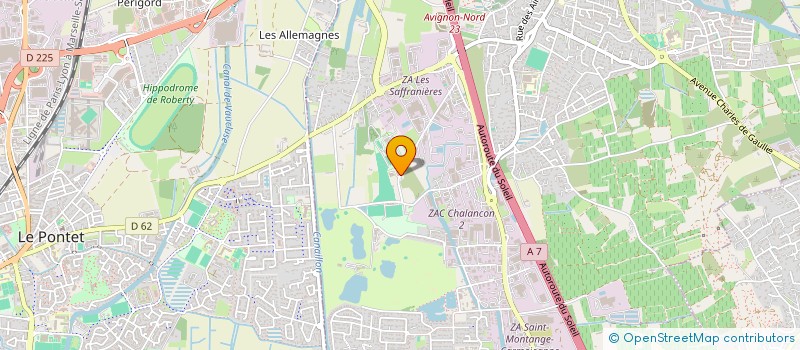 localisation de l'entreprise VEDENAISE POUR L'ACCUEIL ET LES LOISIRS  VEDENE