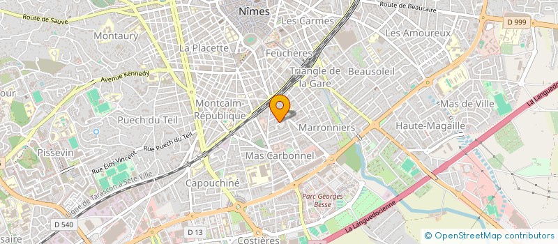 localisation de l'entreprise VEDENSKY  NIMES