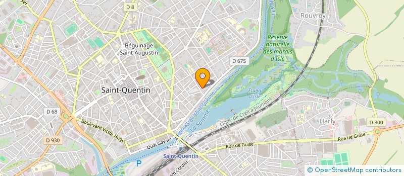 localisation de l'entreprise VEDERO à SAINT-QUENTIN