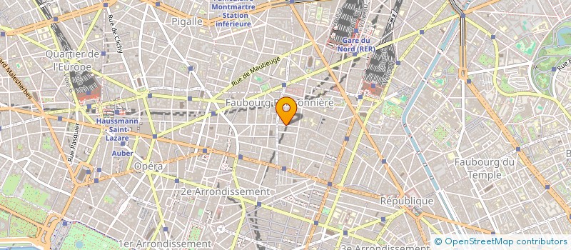 localisation de l'entreprise VEDET MOD  PARIS