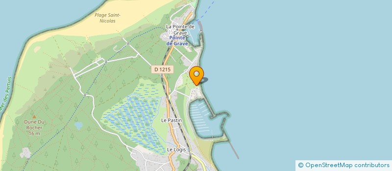 localisation de l'entreprise VEDETTE LA BOHEME  LE VERDON-SUR-MER